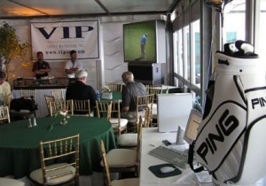 Interior View of 1999-2007 VIP Hospitality Chalet      